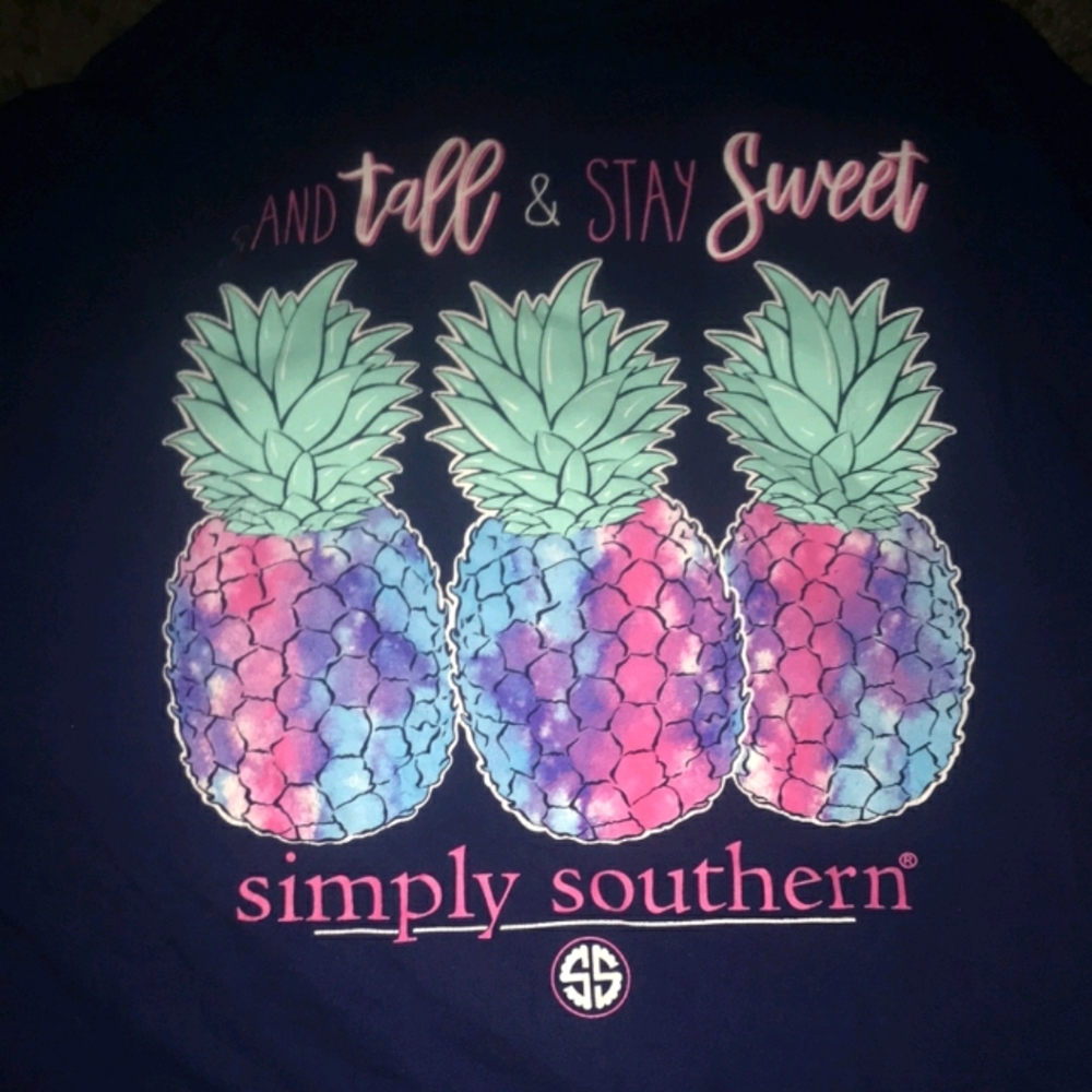 Simply southern large tee shirt